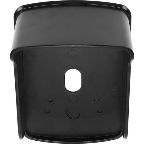 Boîtier de protection étanche et résistant à la pluie pour machine de contrôle d'accès de porte, noir avec panneau adhésif