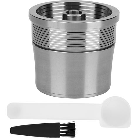 Ensemble de capsules de filtre à café réutilisables en acier inoxydable, pièces détachées pour machine à café Illy (1/5)