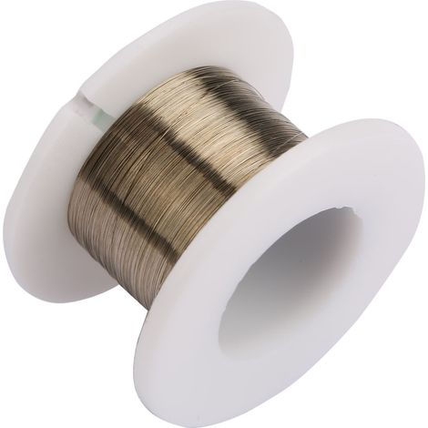 Fil de coupe en molybdène de 100 m pour la réparation de séparateurs d'écrans LCD (0,08 mm x 100 m) (1/5)