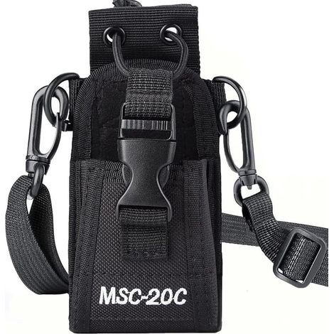 Multi-Fonction Étui pour Radio Poche Tactique, Sac pour Talkie-walkie, Support Radio Molle, étui Radio réglable pour Gilet, Support pour Talkie-walkie, étui Radio pour Ceinture (1/5)