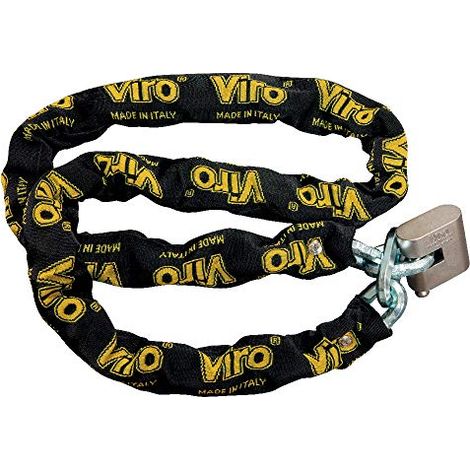 Lucchetto monoblocco con catena VIRO 4155.150 EUROTHOR 150 cm Bici moto Scooter (1/4)