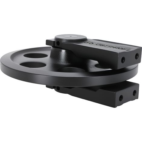 Black Front Idler Wheel for Kubota K008-3 U10-3 Excavator RA02521302 Steel