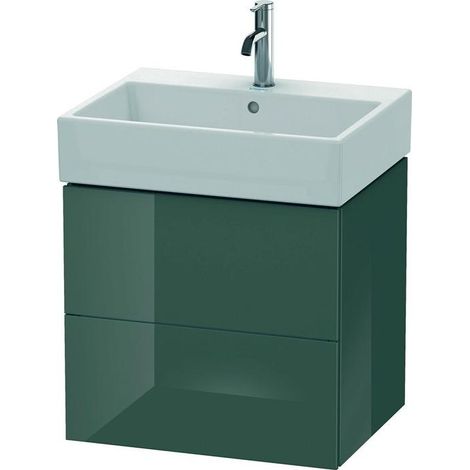 DU WTU L-Cube 544x584x459mm 2 Schubkästen, Dolomiti Grey Hochglanz (1/5)