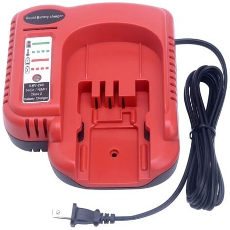 Pour Black & Decker BDFC240 9.6V-24V Power Tool NiMH NiCd Chargeur de batterie (1/5)