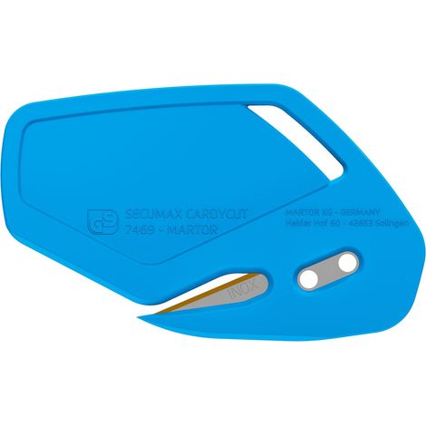 Martor Secumax Cardycut, Standard, Inox, Tin, mit 2 mm Wandstärke, 10 Stück im Karton 10 Stk (1/5)