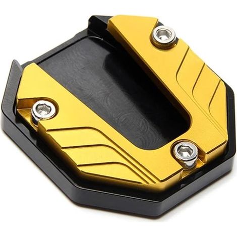 (Or) Extension de béquille latérale en alliage d'aluminium pour moto, accessoire moto D7YA maxpower (1/4)