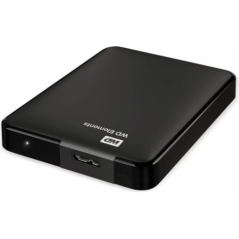 WESTERN DIGITAL USB3.0 HDD Elements Portable, 1 TB, 2,5, schwarz (1/2)