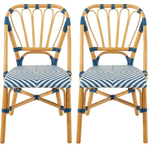 Chaises parisiennes tressées (lot de 2) - MONTMARTRE (1/5)