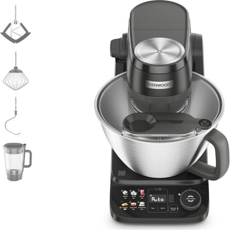 Robot de cuisine avec 6 préréglages, 1000 W, noir (1/5)