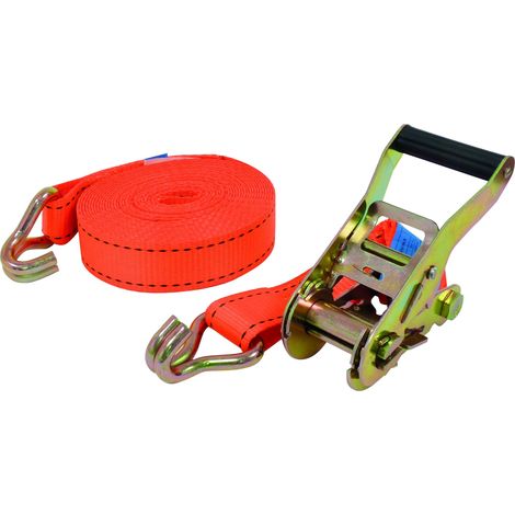 ARRIMUP - Sangle d'arrimage à cliquet séparé 35mm 7m 3T doigts soudés - 18384 - Ce produit de marque ARRIMUP est neuf. (1/2)