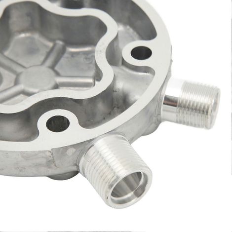 Couvercle arrière de culasse de compresseur de climatisation Pièce de rechange 57009630 compatible avec Sanden SD507 SD508 SD510 SD5H14 f54 (1/5)