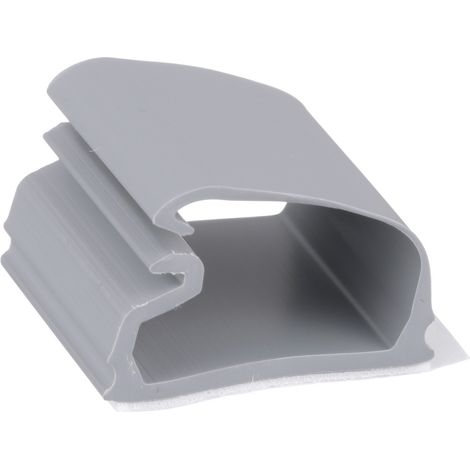 Panduit Latching Wire Clip Kabelhalter kleben LC5-A-C8 Grau 1 St. (1/5)