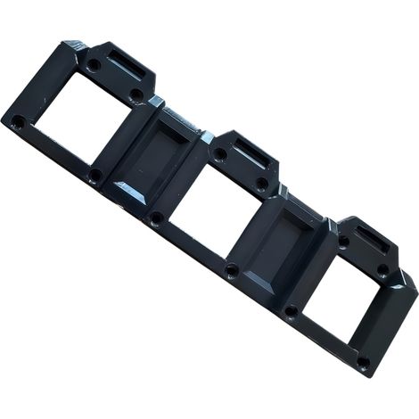 Porte-outils compact pour outils électriques 20V, construction robuste pour garages (1/5)