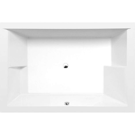 Polysan - Rechteckbadewanne DUPLA 180x120x54 cm, weiß 13611 (1/5)