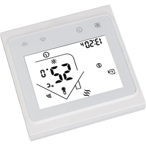 Thermostat Wi-Fi intelligent programmable avec application mobile et commande vocale pour chauffage à eau et à gaz, 95-240 V CA (1/5)