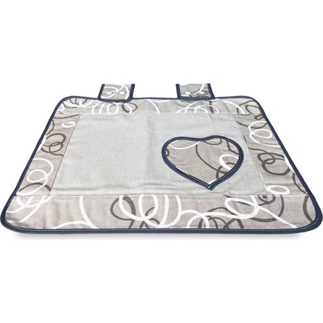 COPRIFORNO copri forno IN TESSUTO streamer GRIGIO (1/5)