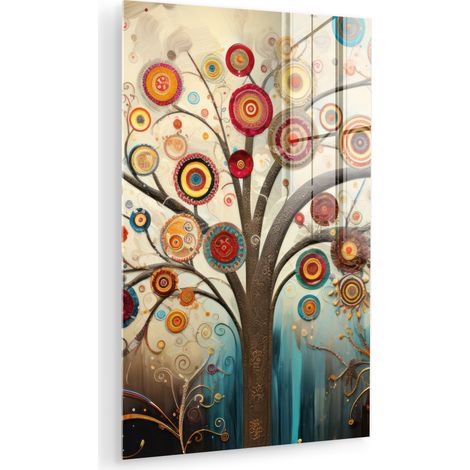 CUADRO DE METACRILATO Árbol - Árbol de la vida - Color Cuadros Para Dormitorio 60x90 (1/5)