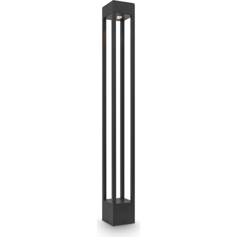 Paletto LED Maytoni Elbe 10W 3000K IP65 sensori grafite (1/5)