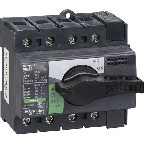 Interruptor seccionador Compact INS63 28903 de Schneider