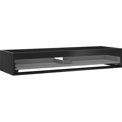 Mexen Box-A cuerpo de mueble para lavabo 140 cm, 1 caj贸n, negro mate - 91AX0-1400-235-1-71 (1/4)
