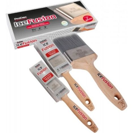 ProDec Ice Fusion Synthetic 3 Brush Set - 1.5" 2" and 3" (1/2)