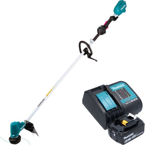 Coupe-bordures sans fil Makita DUR 190 LSGX9 18 V 300 mm sans balais + 1 batterie 6,0 Ah + chargeur