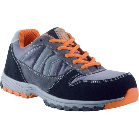 Chaussures de sécurité basses DERBY noir-gris KAPRIOL S3, SRC - Pointure: 42