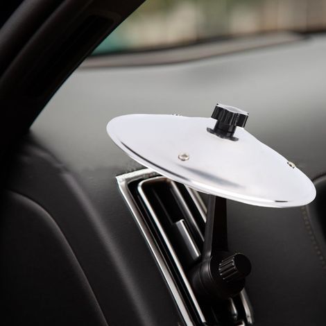 Crash-Becken für Autos – Silber – Transparentes Glockenbecken für Autolüfter [Transparentes Glockenbecken] (1/5)