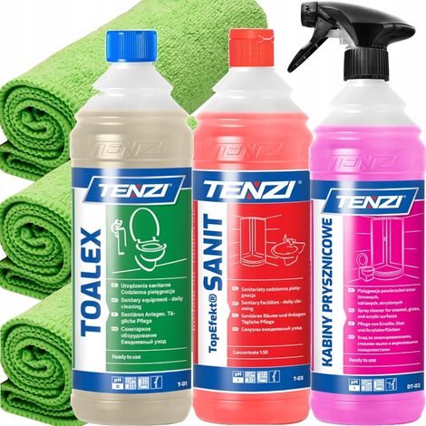 Tenzi Reinigungsset für Badezimmer, Toilette, Duschkabinen, Keramik (1/5)