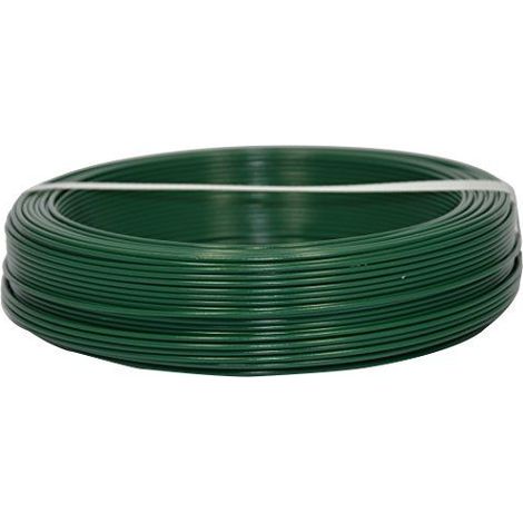 Corderie Italiane 002014065 Fil de fer plastifie, 1,6 mm - 100 m, Vert (1/2)