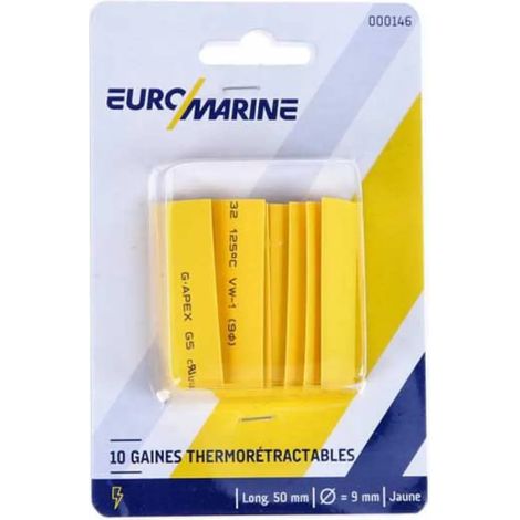 tubo termorretráctil euromarine 10 unidades poliolefina ignífugo (1/2)