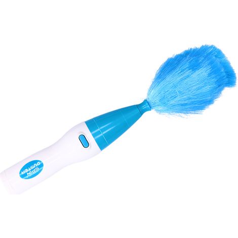 Plumeau de nettoyage rotatif à 180 degrés pour stores et rideaux, idéal pour la chambre et le salon. (1/5)