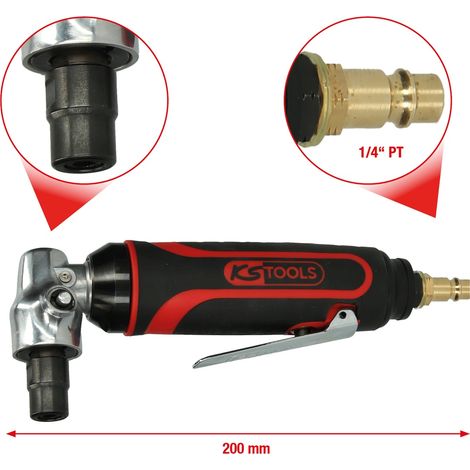 KS Tools Druckluft-Winkelstabschleifer, 18.000 U/min (1/5)