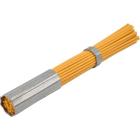 Lot De 8 Brins De Remplacement En Plastique Pour Echo - Limpar. Longueur Totale 220 Mm, ø Brin 16 Mm. Tête Carrée 21,6mm. (8 Bri