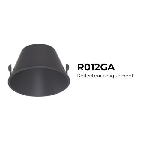 Réflecteur Hydra Gris anthracite SOLUM R012GA