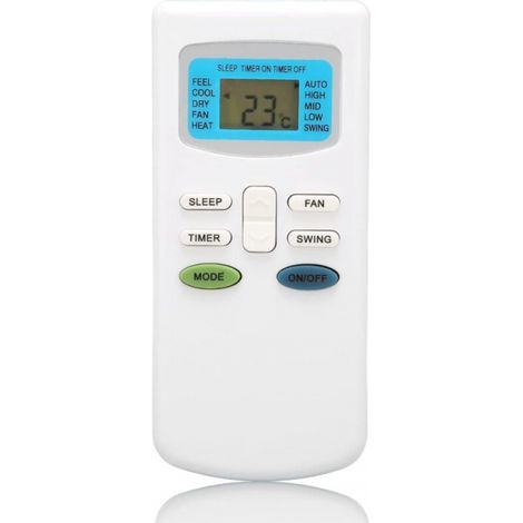 Télécommande Universelle de Climatiseur Compatible pour TCL, pour Dronic, pour Klimaire, pour Pioneer, pour Ciac, pour Airton, pour Dronic, pour Fujico, pour Universal Asia, pour Airmaster, po (1/5)