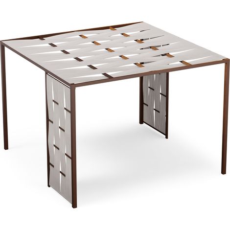 Blumfeldt Pavillon 3x3, Wasserdicht Stabil Winterfest, Pulverbeschichteter Stahlrahmen, PA-beschichtetes Dach & Seitenwände, Wetterfest, Einfacher Aufbau, Beige