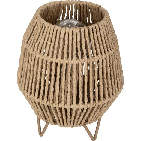 Lampada in carta naturale ida h17cm - Atmosphera créateur d'intérieur (1/4)
