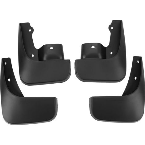 4Pcs Car Wheel Fender with Shockproof Kit for 1998 to 2018 Material Mudguard and Rear Fender for Vehicle Wheel (1/5)