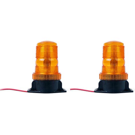 feux de signalisation stroboscopiques à 30 LED pour chariot élévateur, clignotants d'avertissement ambre (1/5)