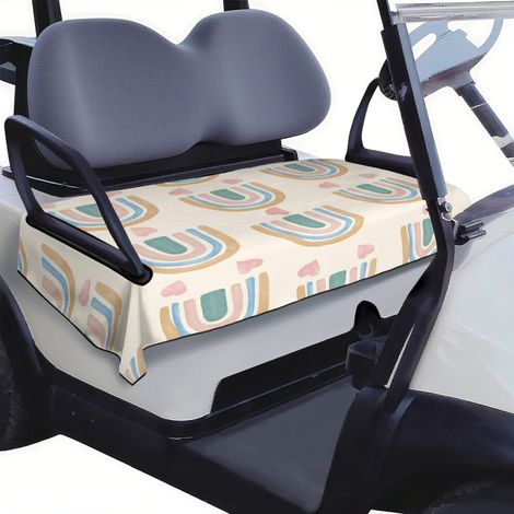 Funda universal de microfibra para asientos de carritos de golf de 51 x 31 pulgadas, apta para modelos EZGO, Club Car DS y Precedent, Yamaha e Icon.