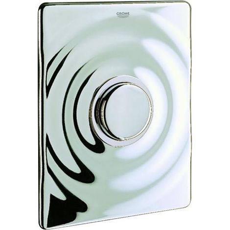 WC-Betätigung Surf 37069 für Druckspüler aus Messing chrom (1/5)