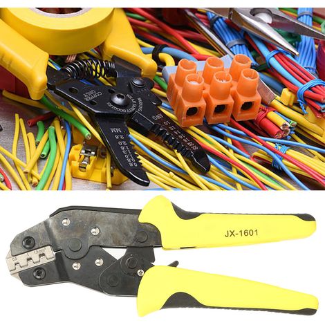4-in-1 Ratschen-Crimpwerkzeug-Set JX-1601, inklusive Crimpwerkzeug und Werkzeugset (1/5)