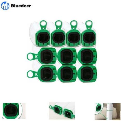 10er-Pack Staubsaugerbeutel für Vorwerk Kobold VB100 VB 100 FP100 FP 100 Hochwertige Filterbeutel für Kobold VB100 Staubsauger (ohne Filter) (1/4)