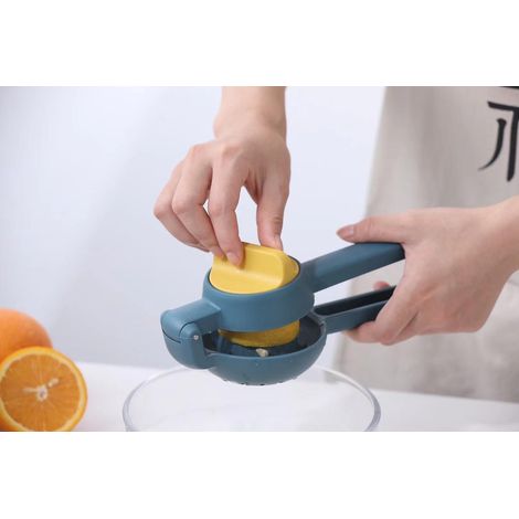 (bleu) Centrifugeuse Manuelle Home Petit Presse - Citron Presse - Citron (1/5)