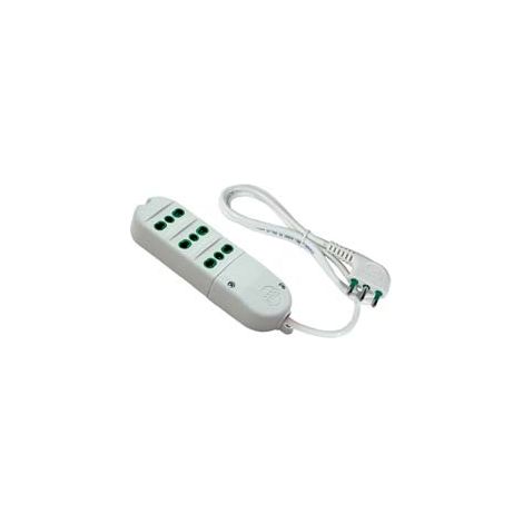MULTIPRESA 3 POSTI BIPASSO  bianca 41010    FANTON