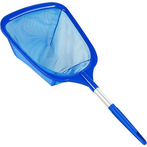 Épuisette de Piscine avec Poignée Réglable - Mailles Ultra Fines - pour Piscines Hors-Sol, Étangs, Jacuzzis - Compatible avec Bestway, Intex et Summer Waves (1/5)