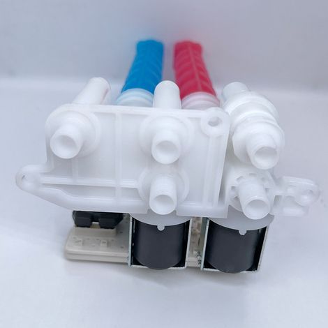 33950009 (A06625809) Solenoid valve for washing machine, long water inlet valve (1/4)
