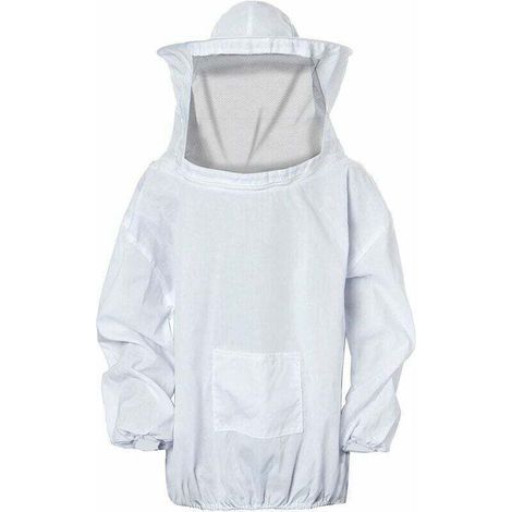 Giacca da apicoltore professionale Enowelir con velo rimovibile, cappello e cerniera (1/4)