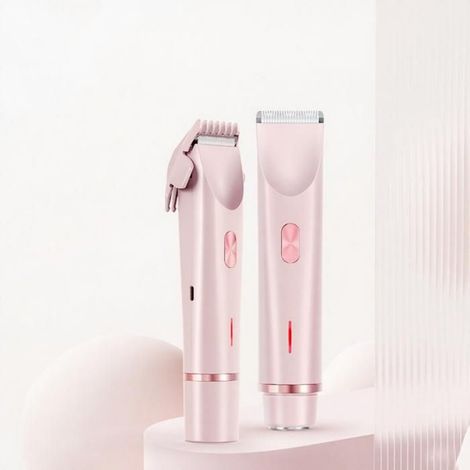 Épilateur À Double Tête - Étanchéité IPX7 - Utilisation Humide Et Sèche - Lavable - 1 Pièce (1/4)